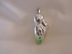 RÉGI ÜVEG KARÁCSONYFADÍSZ - PELIKÁN!