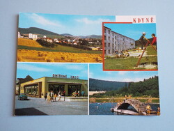 Képeslap (27) - Csehszlovákia (Csehország) - Kdyně mozaik 1980-as évek