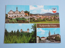 Képeslap (27) - Csehszlovákia (Csehország) - Kašperské Hory mozaik 1980-as évek