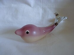 RÉGI ÜVEG KARÁCSONYFADÍSZ - DELFIN!