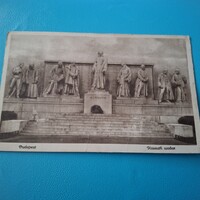 Budapest Kossuth szobor képeslap