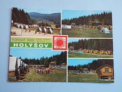 Képeslap (27) - Csehszlovákia (Csehország) - Holýšov-i úttörő tábor 1970-es évek