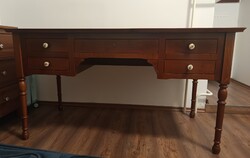 Magyar Lajos Fülöp stílusú cseresznyefa írósztal