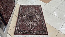4257 Iráni VAS Bidjar kézi csomó gyapjú perzsa szőnyeg 72x110CM