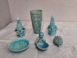 1,-Ft Picit hibás Zsolnay alapmázas porcelánok egyben