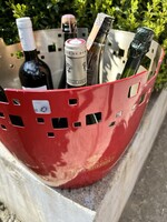CHAMPAGNE CLUB - Használt Piper-Heidsieck XXL jégdézsa – 6 palackos / 3 Magnum alumínium pezsgőhűtő