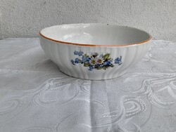 Gyönyörű nagyméretű Zsolnay pogácsás tál