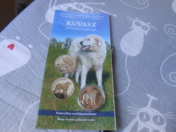 Magyar pásztor és ..... Kuvasz érem termékismertetővel,ÚJ!