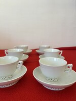 Ritka Herendi kávéskészlet – Kínai figurás („manós”) fülekkel