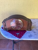 Art deco JUNGHANS bútor kandalló óra 44x21 cm.