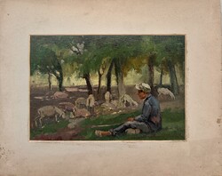 Edvi Illés Aladár (1870-1958) Életkép