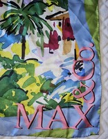 Vintage  100 % valódi selyem kendő  Max&Co