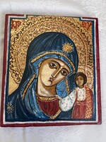 Kézzel festett ikon nagyonszép.