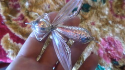 Gablonz-i , üveg karácsonyfadísz , sérülésmentes állapotban / szitakötő?