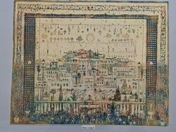 Gross Arnold Római ünnep, reprodukció, nyomat keretben