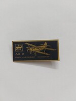 Antonov AN–2 szovjet repülőgépes fém kitűző, jelvény - retro