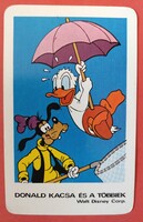 Kártyanaptár , 1984. Donald kacsa és a többiek.