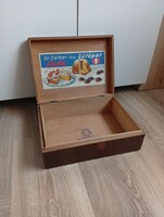 Dr.Oetker doboz fadoboz antik doboz reklám