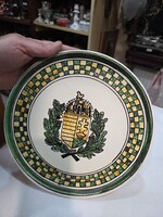 Címeres Korondi kerámia falitál