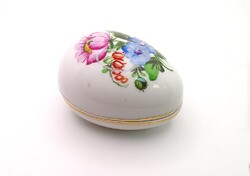 Herendi virágos tojás bonbonier.(ZAL-R202832)