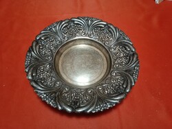 Ezüstözött tál