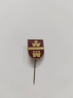 Budapest címeres jelvény, kitűző – retro emlék