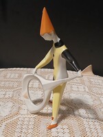 Aquincumi art deco bohóc Hanszély Jenő