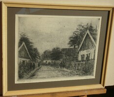 (N) Élesdy István (1912-1987) : Szolnoki Tabán