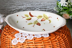 Ritka Antik VEB Torgau "Hertha" nagyméretű ovális kínálótál