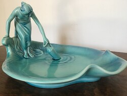 Zsolnay porcelán vízmerítő 30cm.