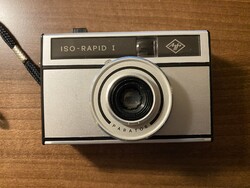 Retro Agfa ISO-Rapid I fényképezőgép, 1960-as évekből.