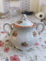 Zsolnay porcelán kávéskészlet pótlásra cukortartó eladó!