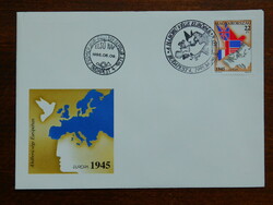 FDC 1995. EUROPA: 50 éve ért véget a háború Európában