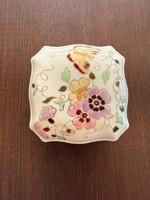 Gyönyörű Zsolnay Porcelán Ékszertartó Doboz – Kézzel festett, hibátlan