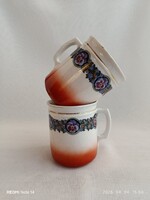 Vintage cseh árvácskás porcelán BÖGRÉK párban