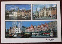 Képeslap, Belga, Brugge (k)