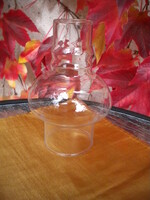 Üveg lámpa búra: petroleum, falikar, asztali