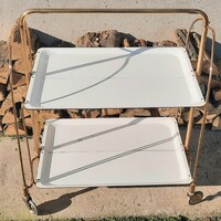 Retro német összecsukható zsúrkocsi SW Germany jelzéssel