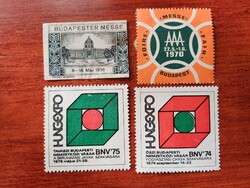 Budapesti Nemzetközi Vásár levélzáró bélyegek