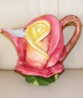 Bassano rózsa alakú kancsó, kiöntő