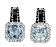 Valodi Topaz és Spinell 925 Ezust Fülbevalò