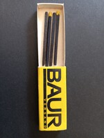 Vintage BAUR mini gyufásdoboz 4 db gyufával