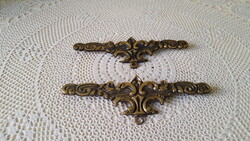 Sárgaréz cselédhívó szerelék darabok