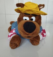 Scooby-Doo plüss figura, kézre húzható báb ~35 cm