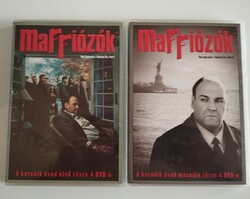 Maffiózók -A 6. évad első és második része 8 DVD-n