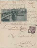 1900 - London Bridge - képeslap