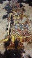 Régi Indonéz wayang báb kép