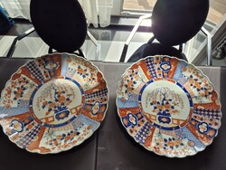 Imari falidisz tányér párban