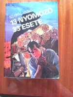 Szabó László 13  nyomozó 33 esete címü könyv eladó