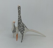 Drasche porcelán Art deco ritka madarak!